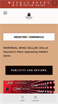 Mobile Screenshot of memorialwinecellar.com